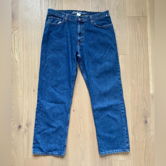Y2k, Thick, baggy Eddie Bauer jeans 36/34. 35$. - Picture 2 of 2